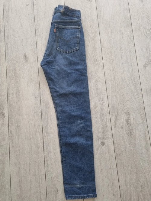 Authentic vintage Levi’s W28 L30, Blauw, W32 (confectie 46) of kleiner, Ophalen of Verzenden, Gedragen