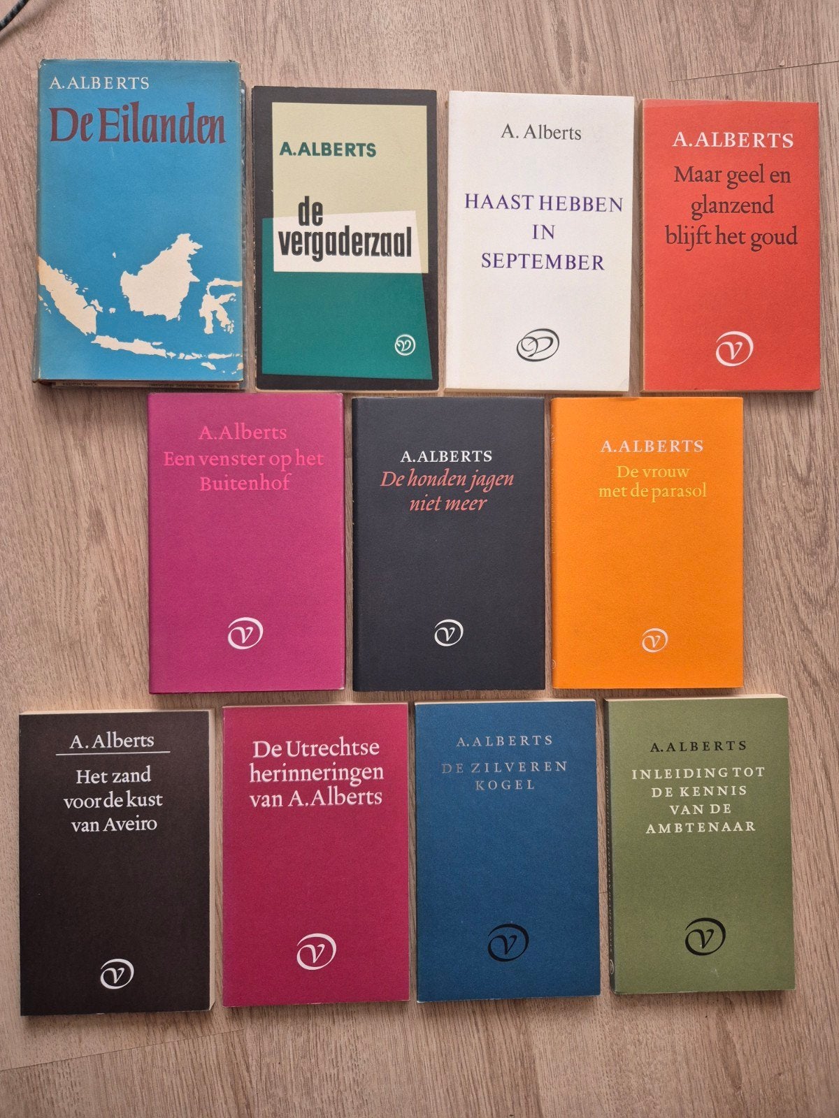 Prachtige collectie van 11 boeken A. Alberts (G.A. van Oorsc, Boeken, Ophalen of Verzenden, Gelezen