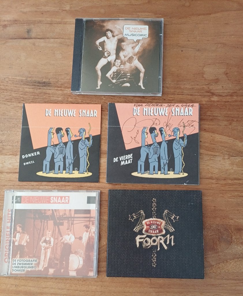 Aangeboden: 5x cd De Nieuwe Snaar, Ophalen of Verzenden, Gebruikt, Levenslied of Smartlap