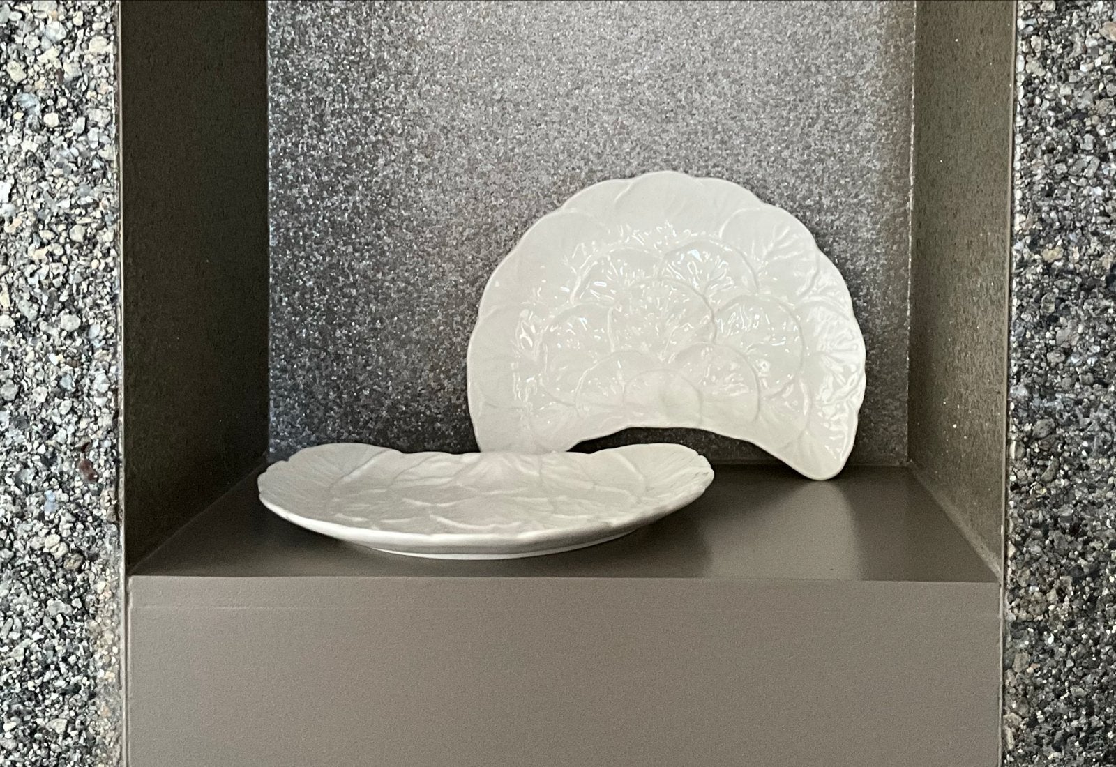 Wedgwood Serveerschalen Jaren '70 - Bladmotief, Ophalen of Verzenden