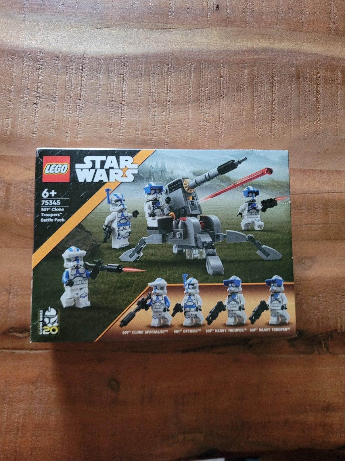 Lego 75345 501st clone trooper battle pack, Star Wars, Lego, Nieuw, Ophalen of Verzenden