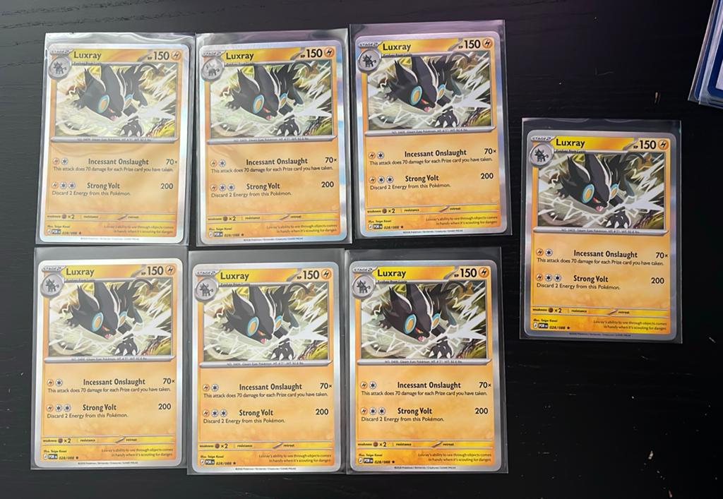 Luxray holo perfect order pokemon, Ophalen of Verzenden, Zo goed als nieuw
