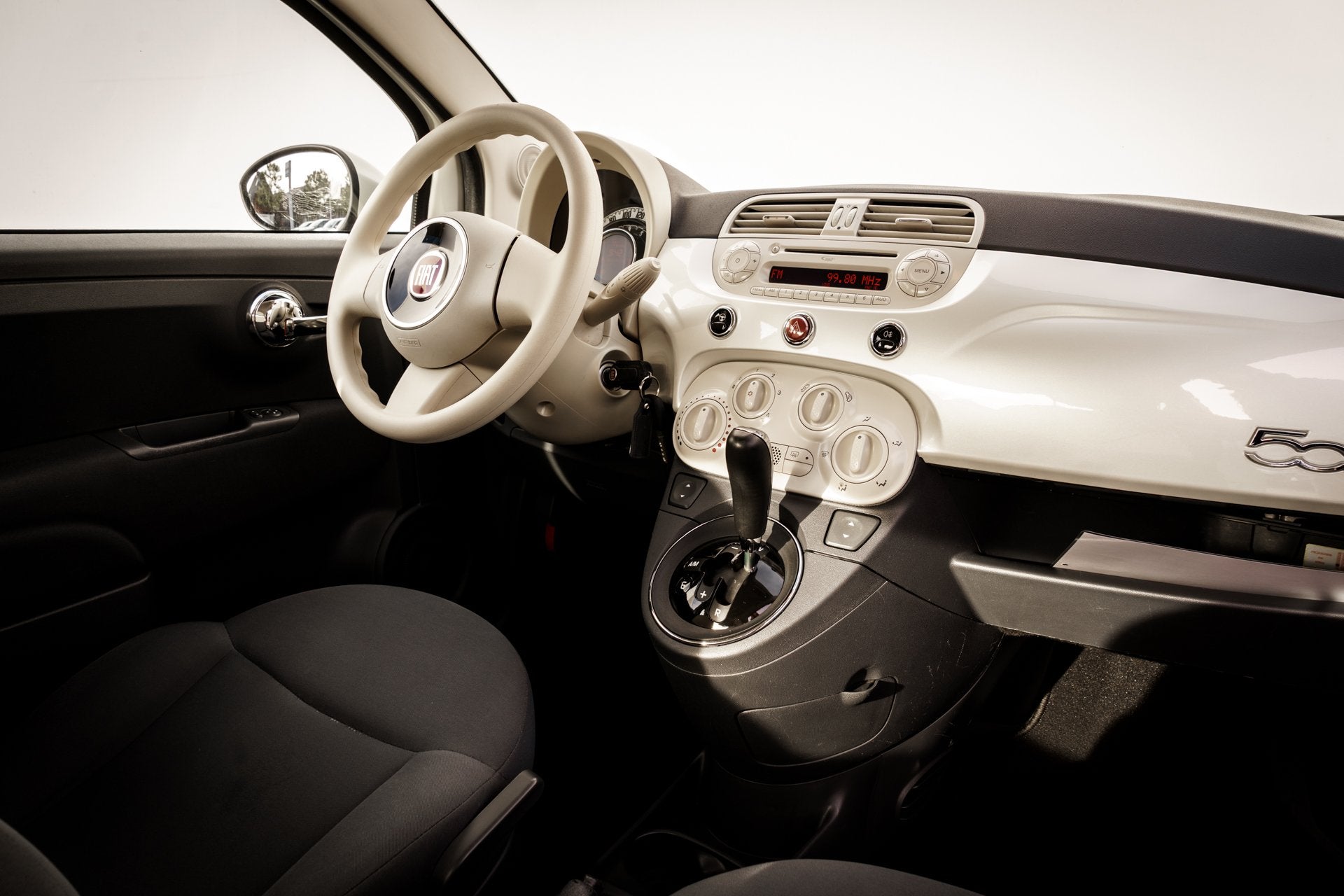 Fiat 500 1.2 Pop Automaat | Airco | Org NL | Elek. ramen, Auto's, Euro 5, Stof, Gebruikt, 4 cilinders