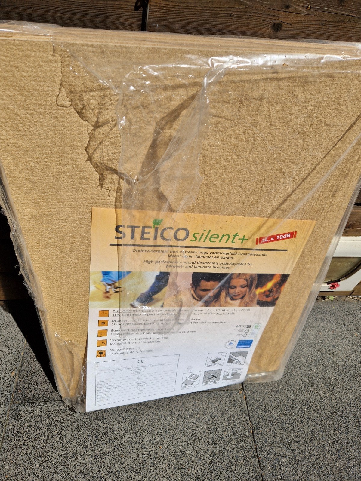 Steico vloerplaten 5 stuks - gratis af te halen, Ophalen, 30 cm of meer, 50 tot 150 cm, Nieuw