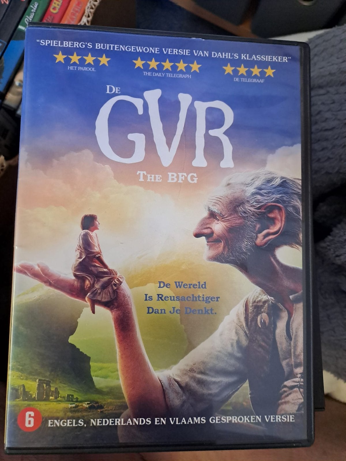 Grote Vriendelijk Reus (dvd), Alle leeftijden, Verzenden, Zo goed als nieuw