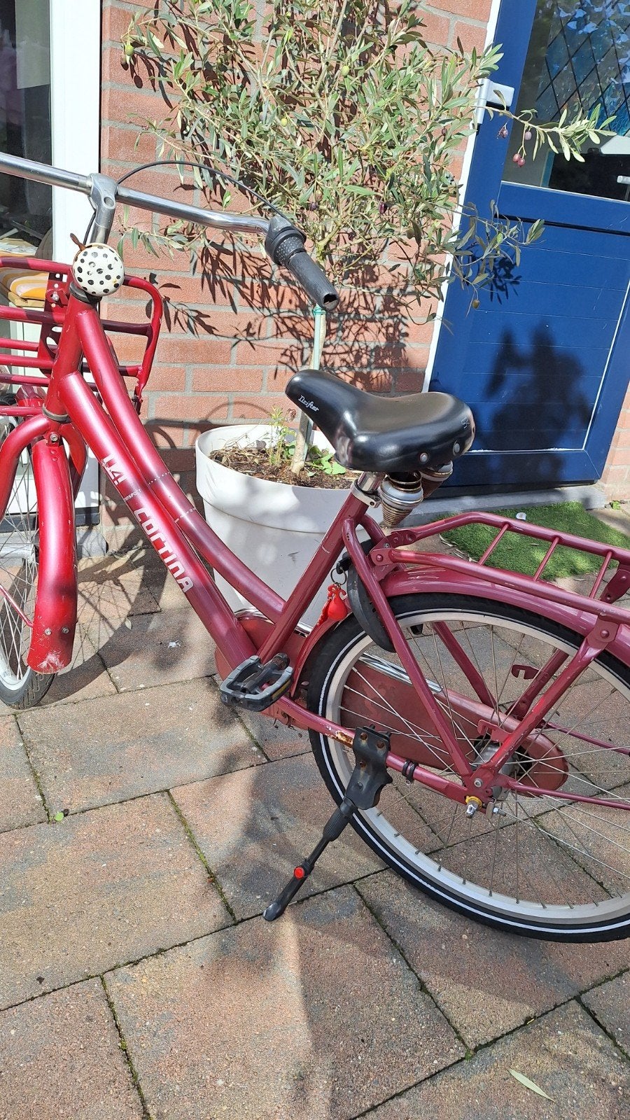 Fijne meisjesfiets van Cortina U4 Transport: 24 inch!, Fietsen en Brommers, Terugtraprem, Cortina U4 transportfiets, Ophalen of Verzenden