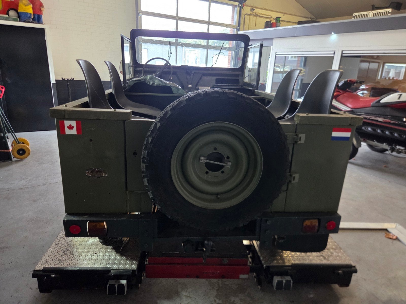 UMM Cournil 4x4 opknapper UNIEK, Zwart, Bedrijf, SUV of Terreinwagen, Te koop