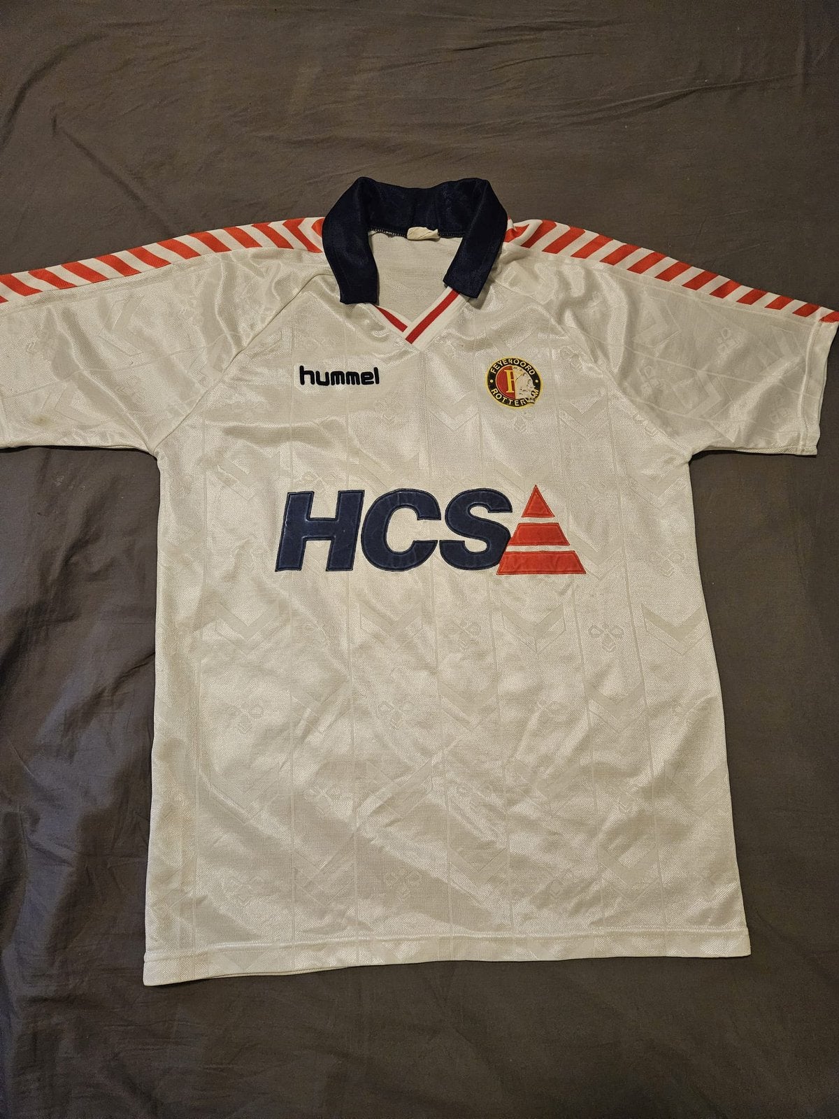 Feyenoord shirt Hummel HCS, Maat L, Ophalen of Verzenden, Gebruikt, Shirt