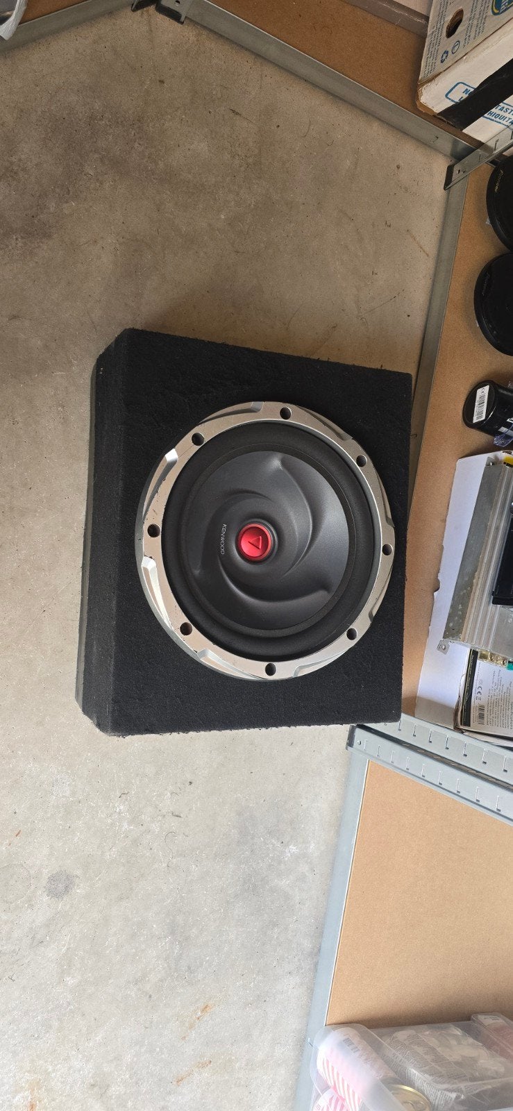 Kenwood KFC-W300S Subwoofer 800W - Krachtige Bass, Ophalen of Verzenden, Gebruikt