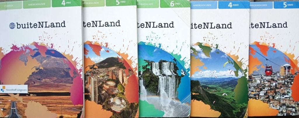 BuiteNLand 3e ed Aardrijkskunde SET HAVO 45 (€14) of VWO 456, Gelezen, Verzenden, Noordhoff, Aardrijkskunde