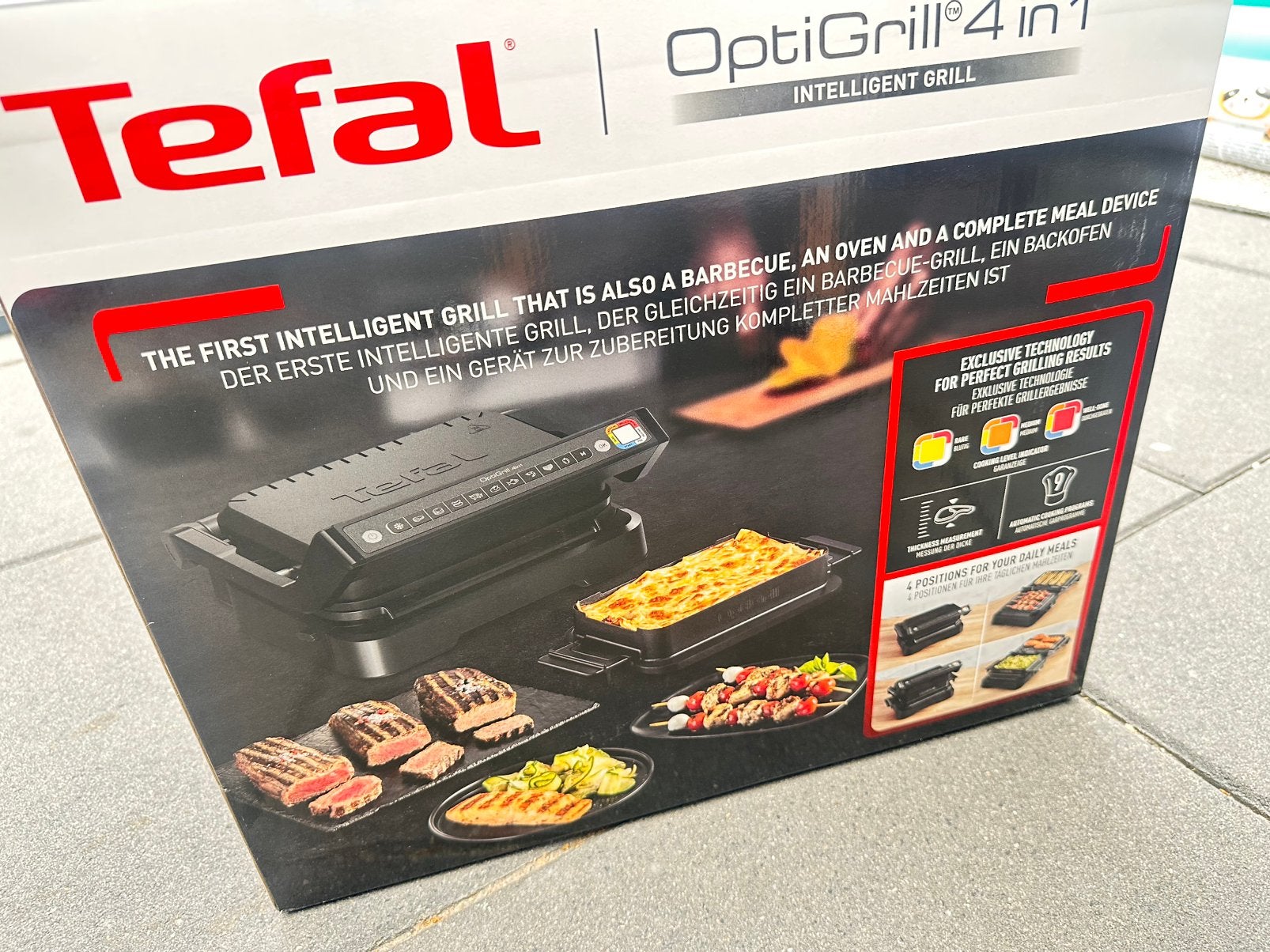 Tefal optigrill 4 in 1, Ophalen of Verzenden, Nieuw