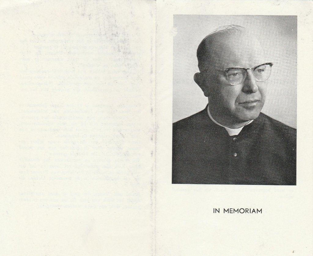 pastoor jans-1966, Ophalen of Verzenden, Bidprentje