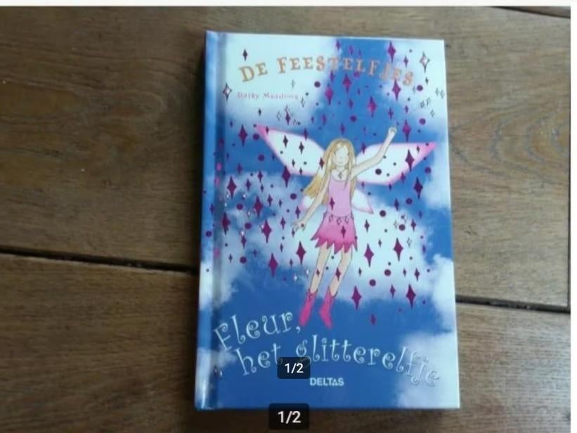 D. Meadows - De feestelfjes- 3 Fleur het glitterelfje, Boeken, Ophalen of Verzenden, Zo goed als nieuw, Fictie algemeen