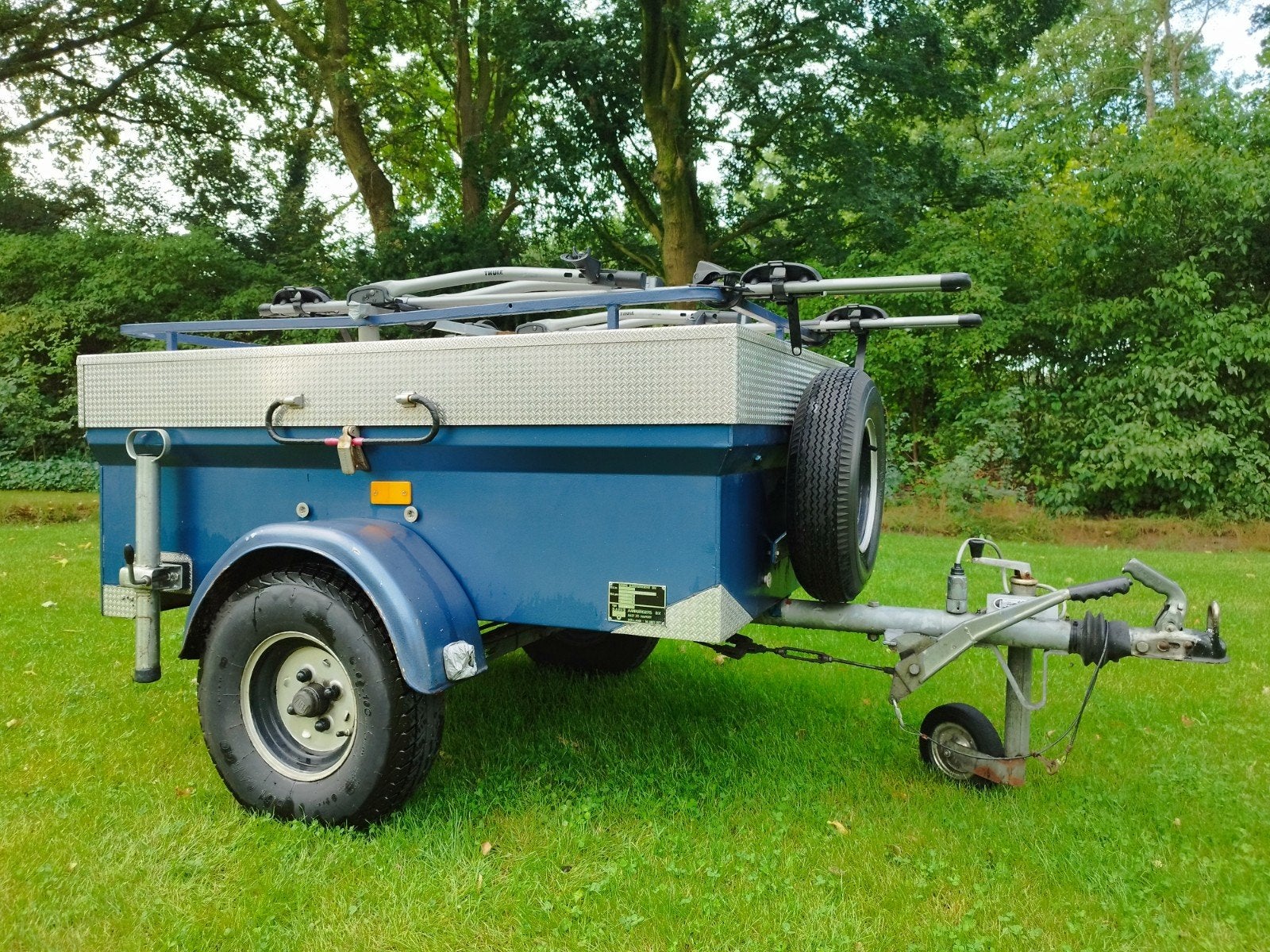 Saris zelfgeremde bagagewagen - Type ARBA, Ophalen, Gebruikt