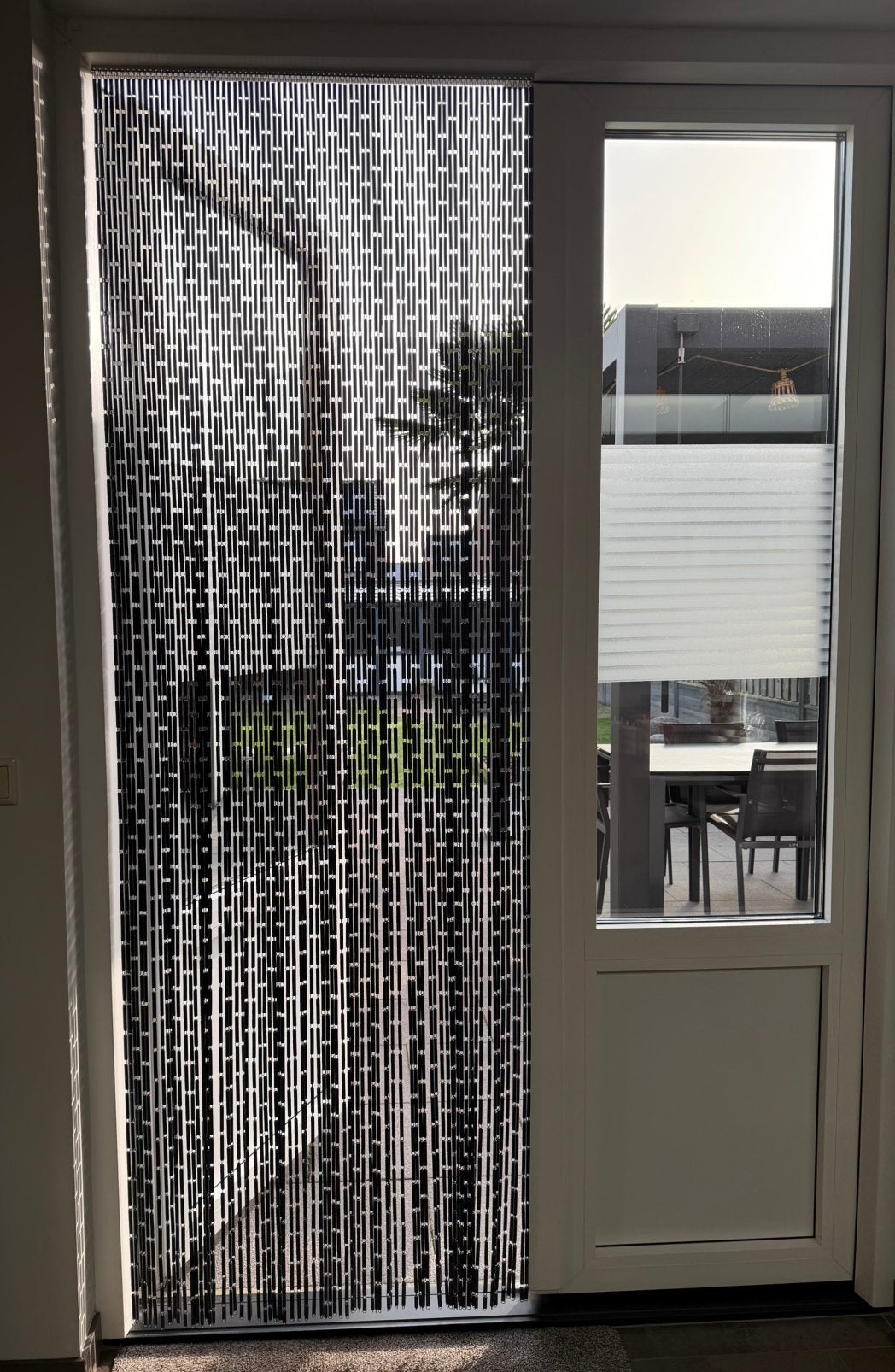 Horgordijn 80 cm breed, 238 cm hoog, Ophalen, 80 tot 100 cm, 215 cm of meer, Hordeur