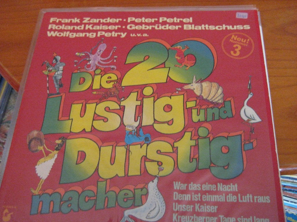 LP, Die Lustig- und Durstig-Macher, Ophalen of Verzenden, Zo goed als nieuw, LP