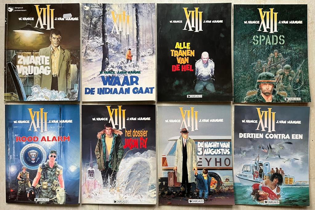 XIII verschillende delen, Meerdere stripboeken, Ophalen of Verzenden, Gelezen