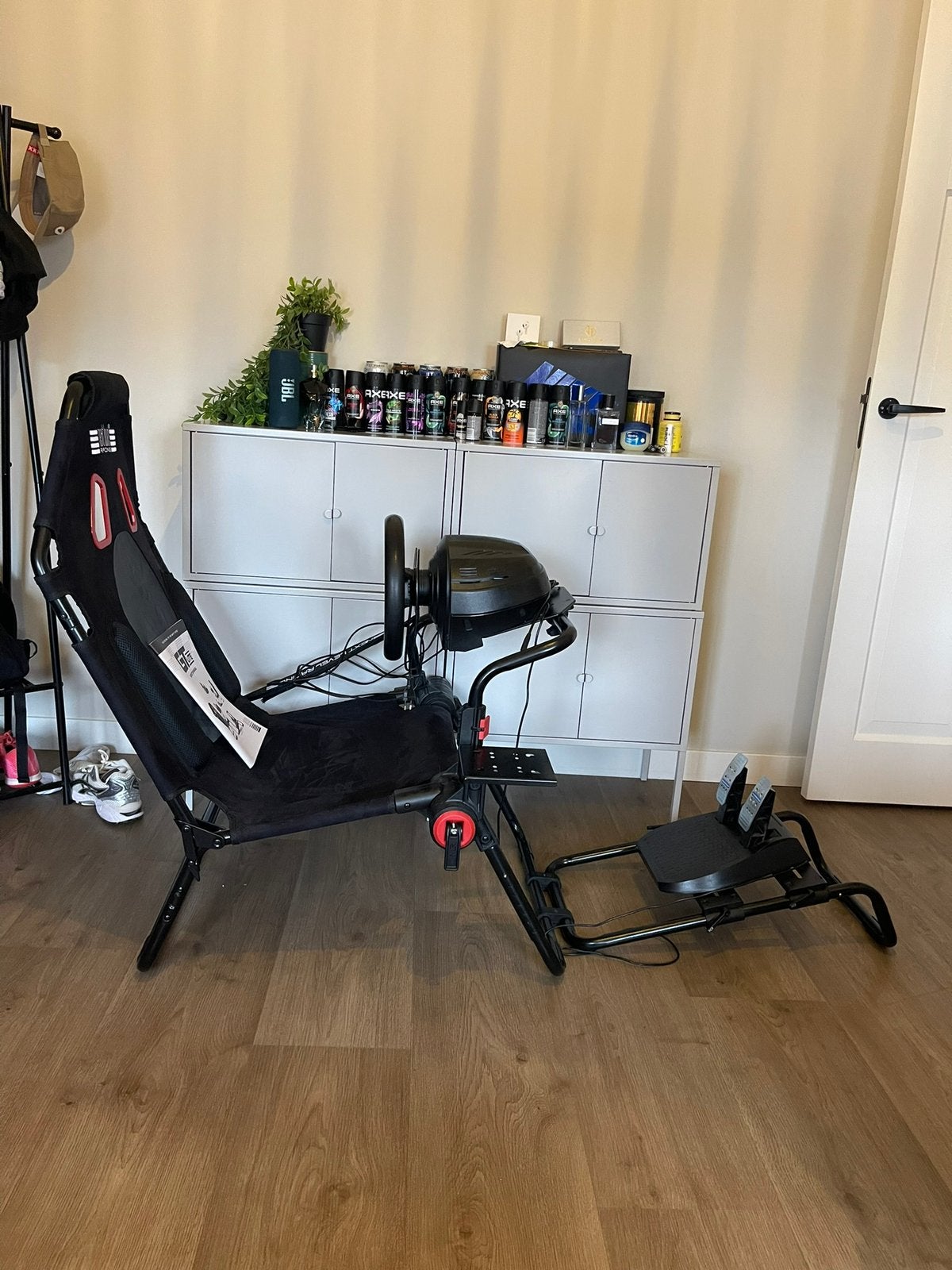 Moet weg! Next Level Racing GT Lite + Thrustmaster T300, Ophalen, Zo goed als nieuw