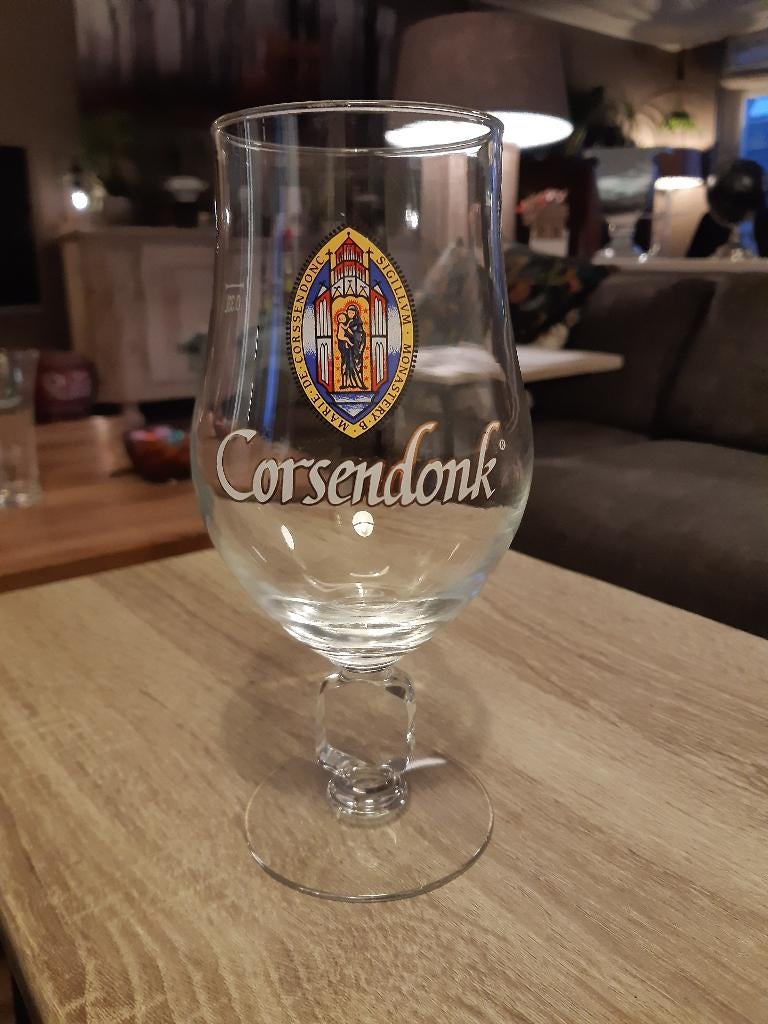 Corsendonk bierglas  (Z209-24), Ophalen of Verzenden, Nieuw, Glas of Glazen, Overige merken