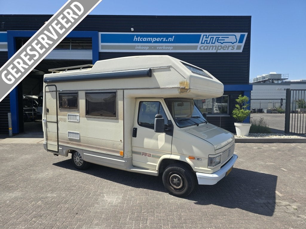 Fiat FFB Europa 510 1993 Meeneemprijs!!!!!!!, Caravans en Kamperen, Campers, Brandblusser, Koelkast, Alkoof, Fiat
