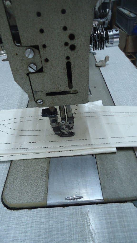 Industrie Naaimachine Pfaff 2 Naalds 3 Voudig transport, Ophalen of Verzenden, Naaimachine, Industrieel, Gebruikt