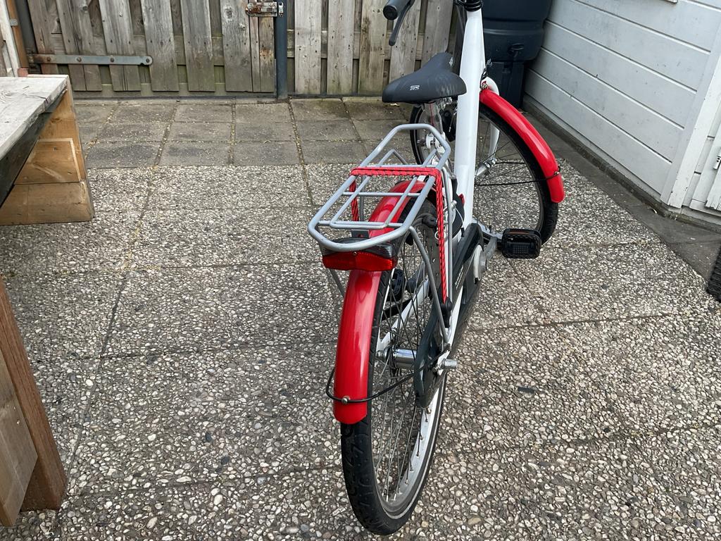 Meisjes fiets in goede staat, Gebruikt, Velgrem, Ophalen of Verzenden, Handrem