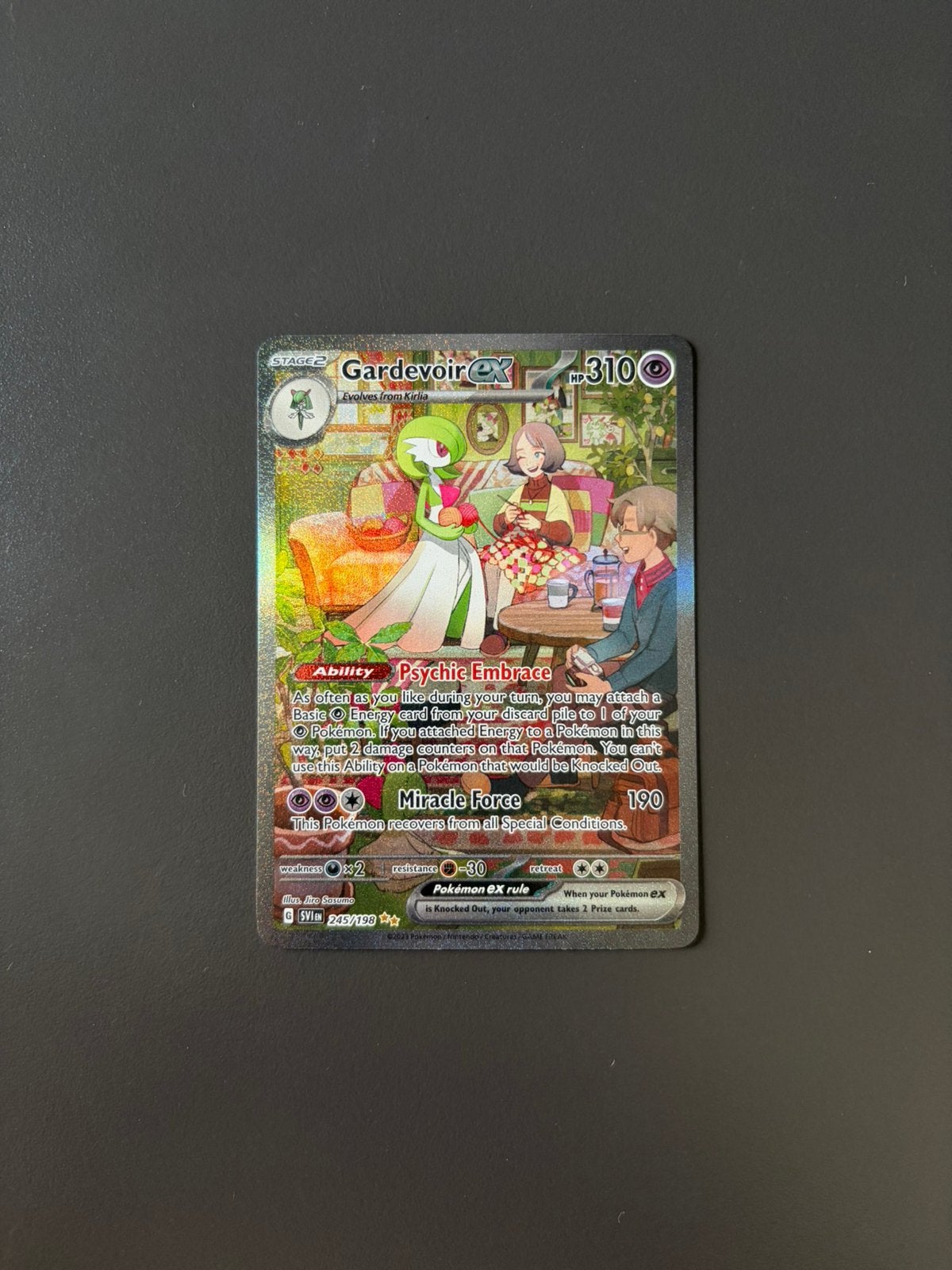 Gardevoir 245 special illustration rare, Ophalen of Verzenden, Zo goed als nieuw, Booster