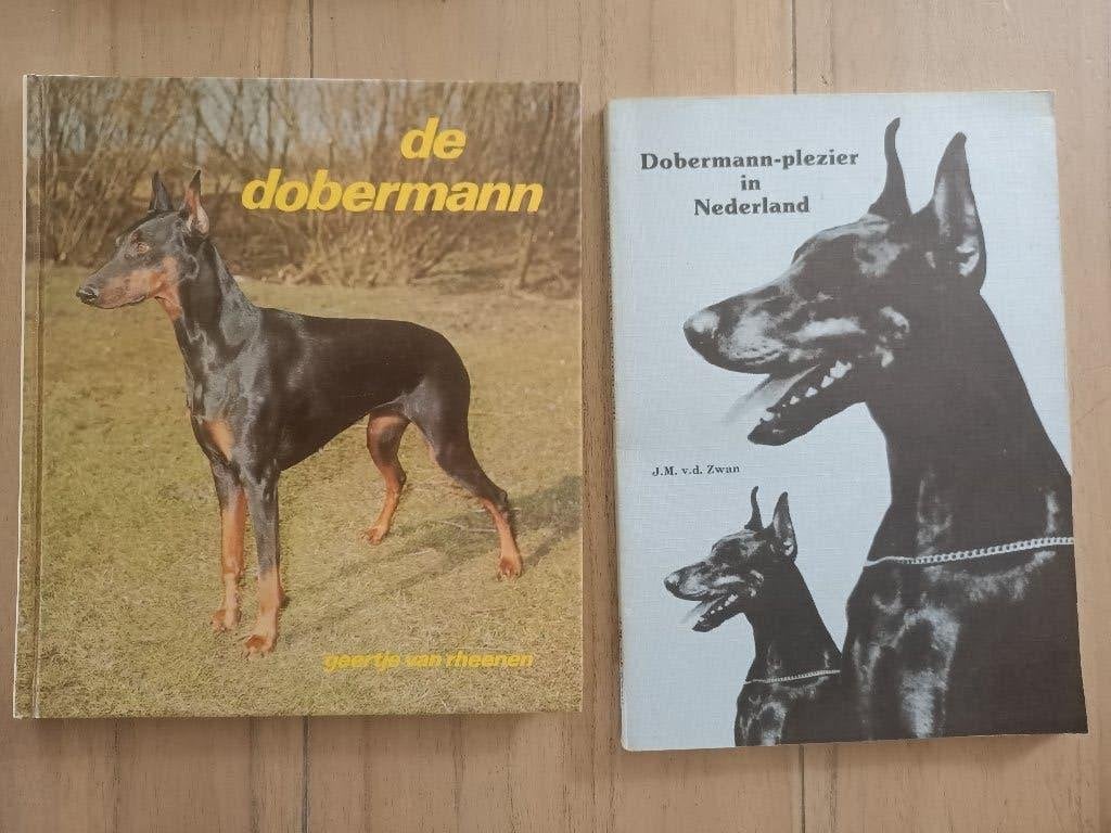 Dobermann boeken, Gelezen, Honden, Ophalen of Verzenden, Geertje van Rheenen en v.d. Zwan