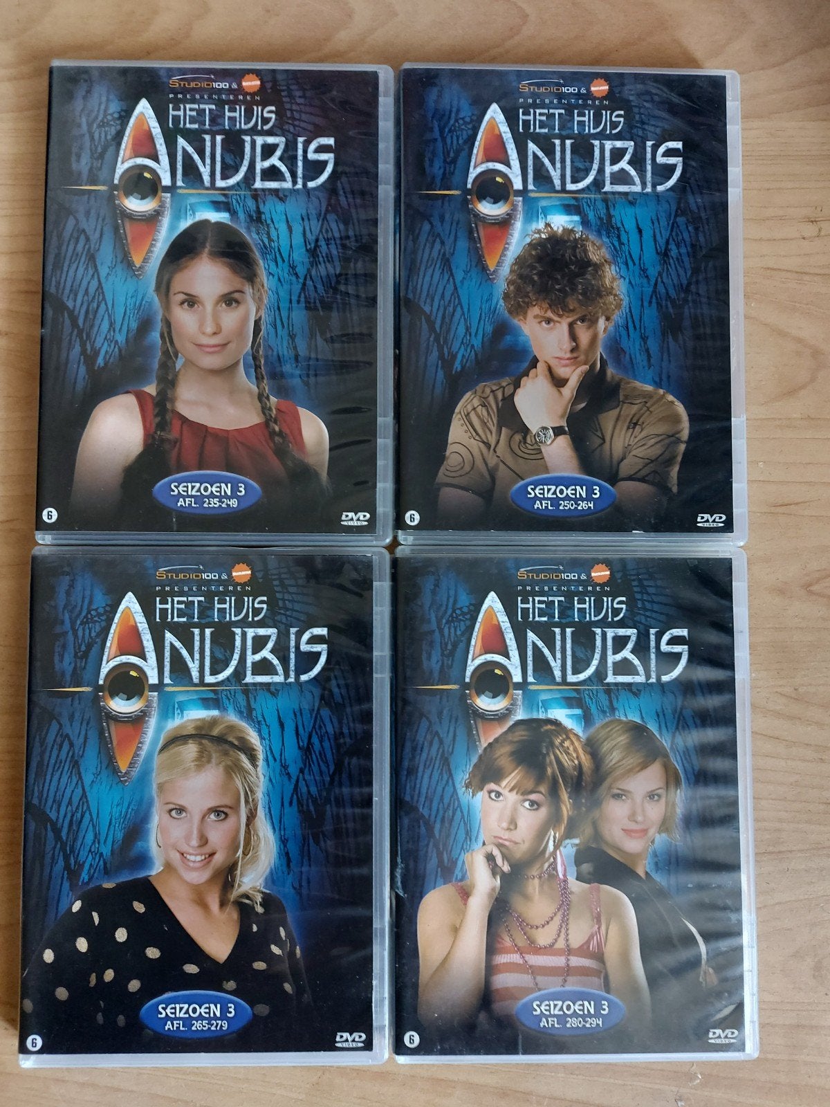 Het Huis Anubis Seizoen 3 nrs 235 t/m 294, Cd's en Dvd's, Alle leeftijden, Ophalen of Verzenden, Zo goed als nieuw, Actie en Avontuur