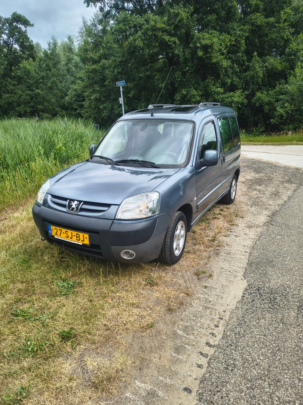 Peugeot Partner 1.6 16V Combi  bj 2006., Auto's, Peugeot, Stof, Origineel Nederlands, Handgeschakeld, Blauw