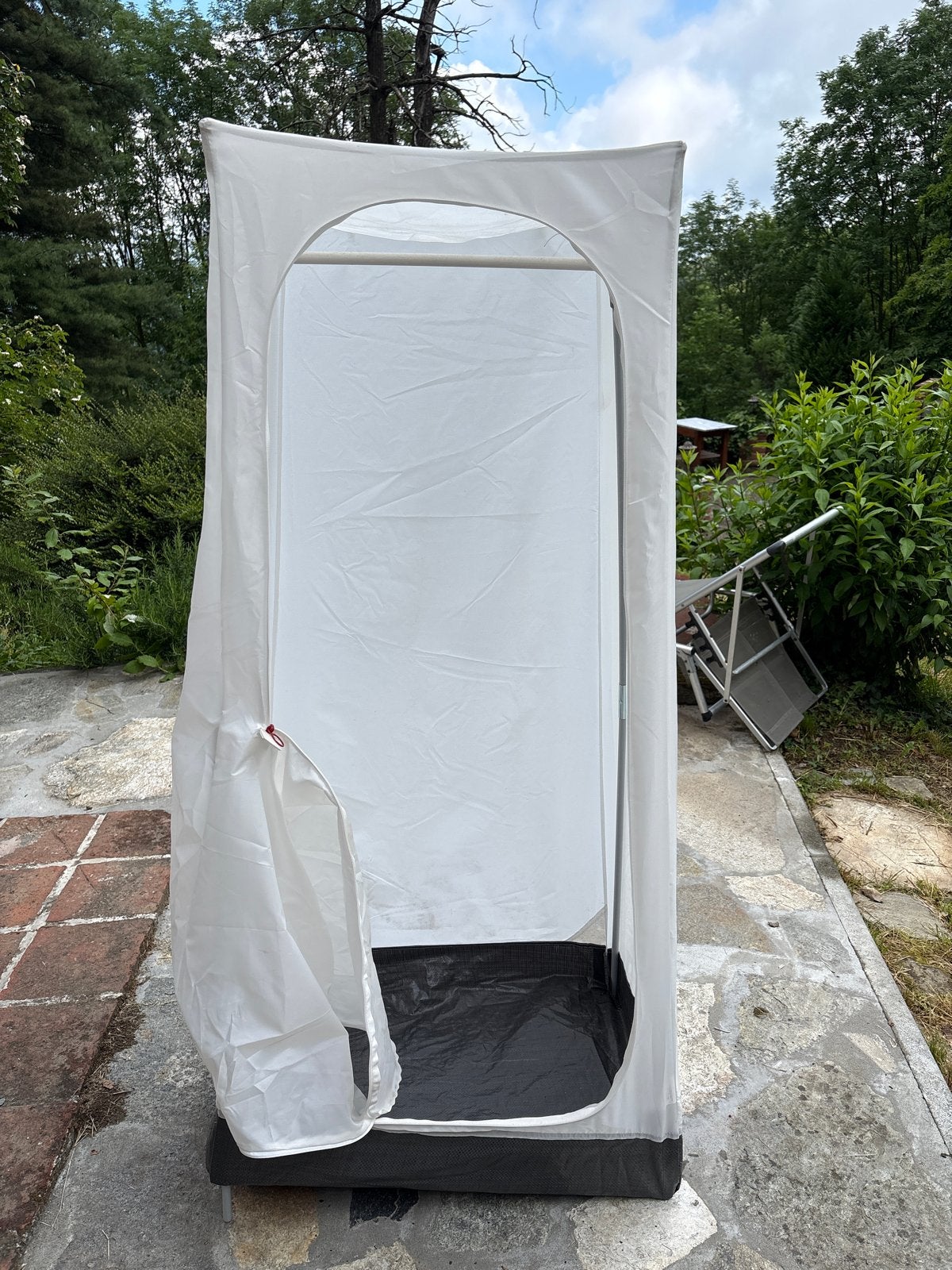 Draagbare kledingtent, Omkleedtent - Ideaal voor Camping, Ophalen, Gebruikt, Tot en met 2