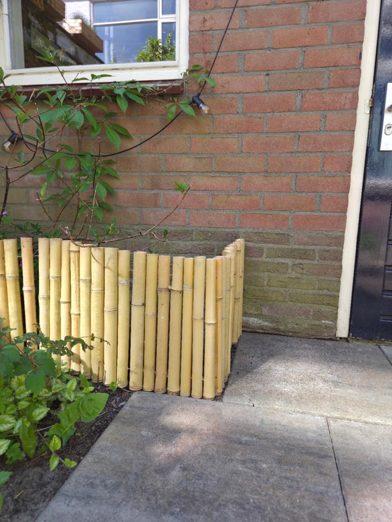 Bamboe border, Tuin en Terras, Ophalen, Overige materialen, Minder dan 3 meter, Nieuw