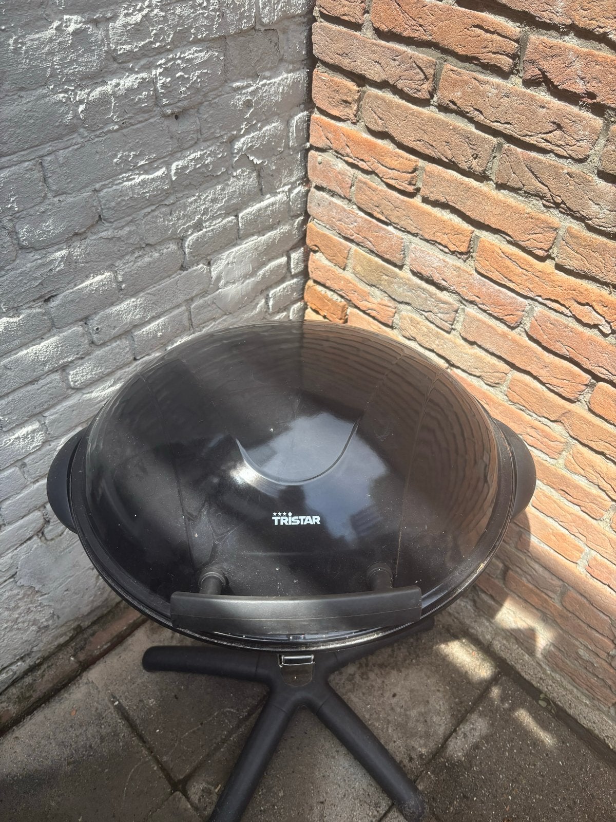 Tristar elektrische barbecue met standaard, Tuin en Terras, Elektrische barbecues, Ophalen, Gebruikt