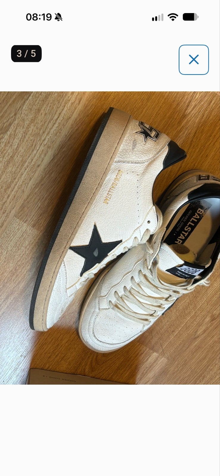 Golden Goose Ball Star sneakers maat 42,5, Kleding | Dames, Ophalen of Verzenden, Gedragen, Sneakers of Gympen
