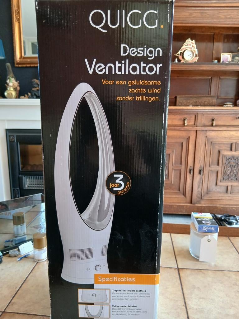 Torenventilator, Witgoed en Apparatuur, Airco's, Ophalen, Gebruikt, Minder dan 60 m³, Ventileren