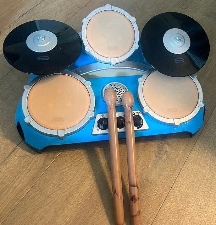 Little tikes my real jam drum set kinderen, Ophalen, Zo goed als nieuw, Overige merken