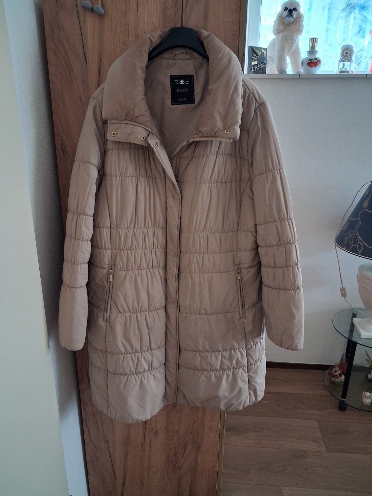 Dames winterjas maat 48 - Basler Sport, Beige, Basler Sport, Maat 46/48 (XL) of groter, Ophalen of Verzenden
