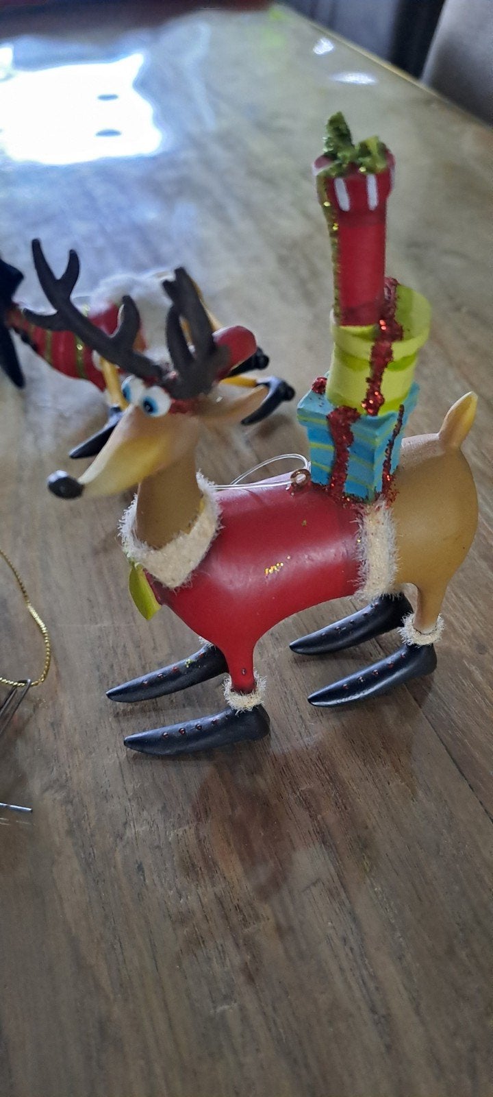 kerst versiering vintage, Ophalen, Pop/figuur, Meerkleurig, Steen/keramiek
