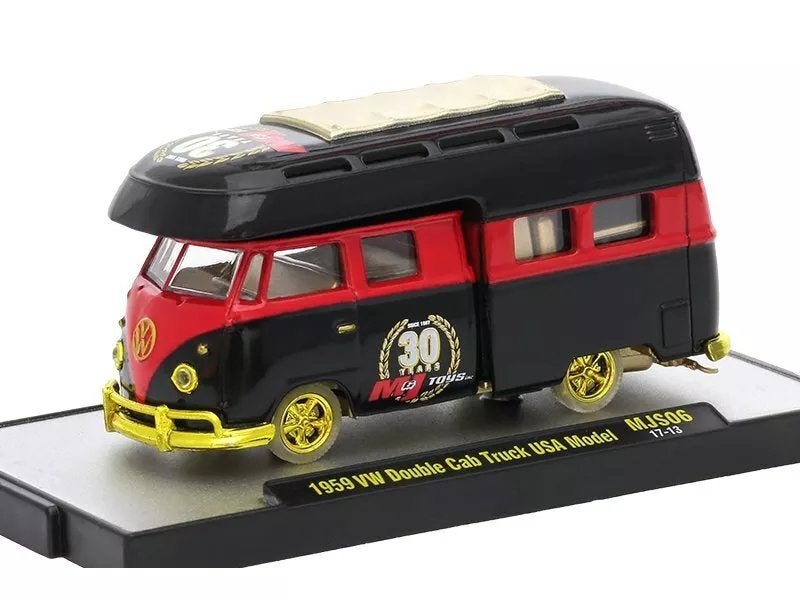 1959 VW Double Cab Truck USA Model van M2 1/64 Chase bus T1, Ophalen of Verzenden, Nieuw, Auto