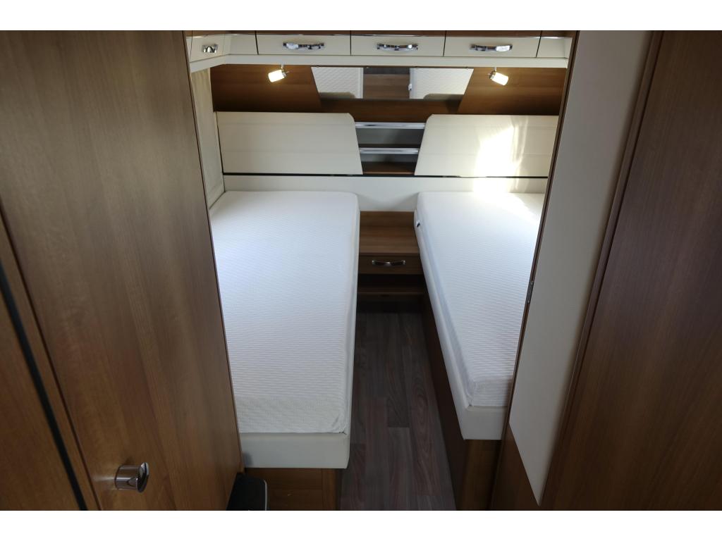 Tabbert Da Vinci FE 540 E Mover Airco Luifel TV 2000KG Vol, Caravans en Kamperen, Schokbreker, Rondzit, Tabbert, Bedrijf