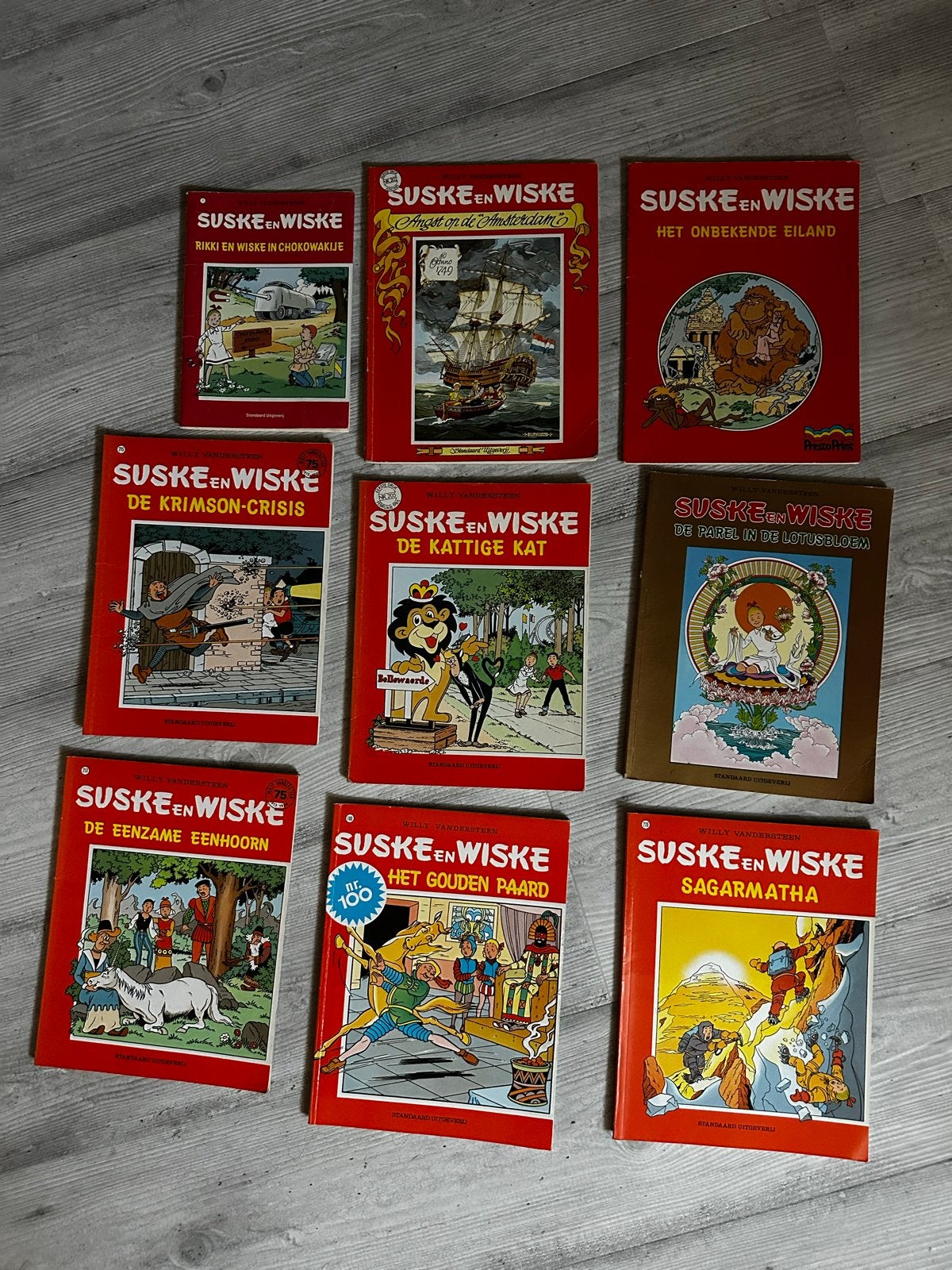 Suske en Wiske stripboeken - Diverse titels €1,- per stuk, Meerdere stripboeken, Ophalen of Verzenden, Gelezen