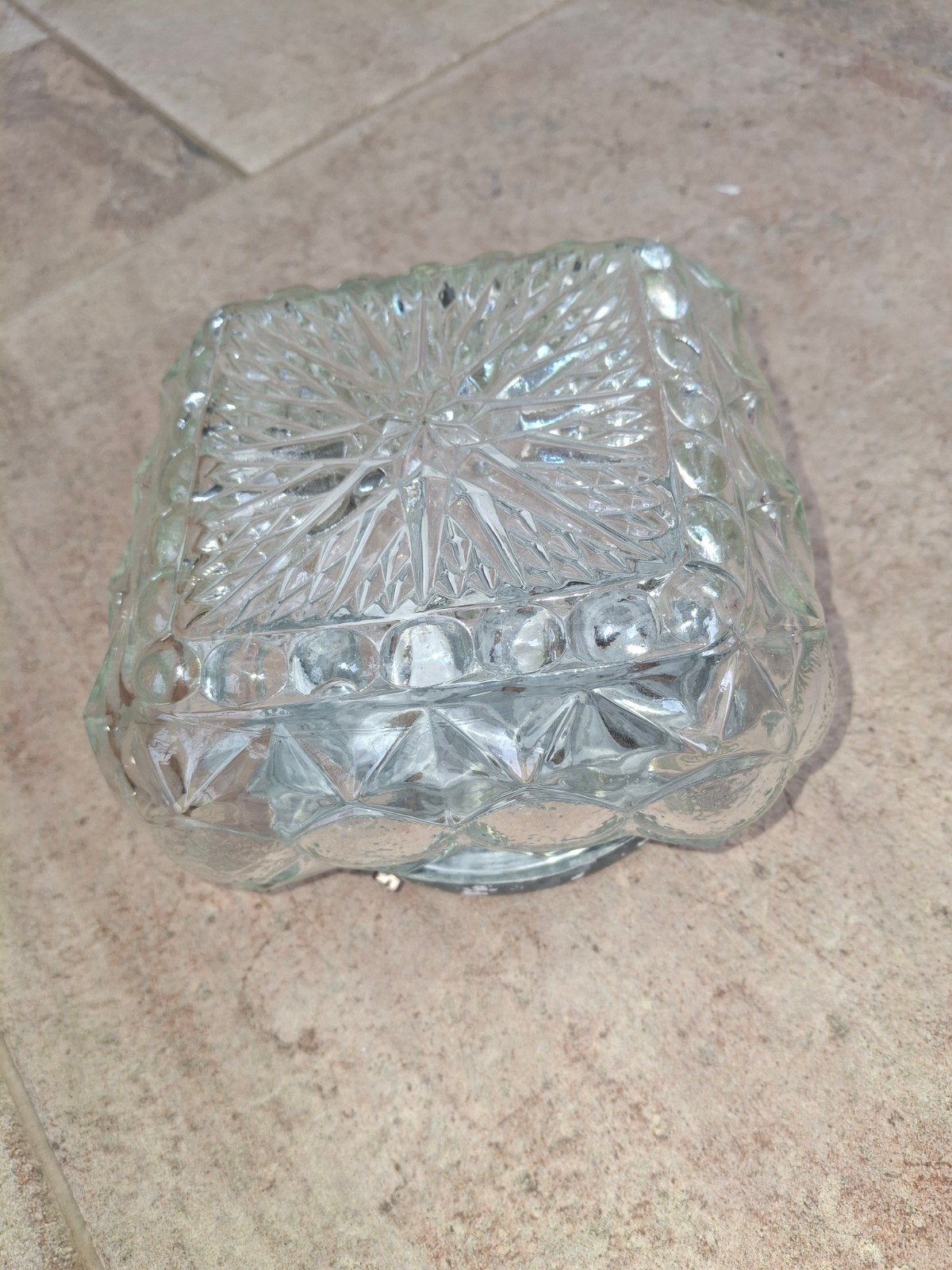 Vintage Plafondlamp  Porseleinen Fitting en Metalen Armatu, Antiek en Kunst, Ophalen of Verzenden