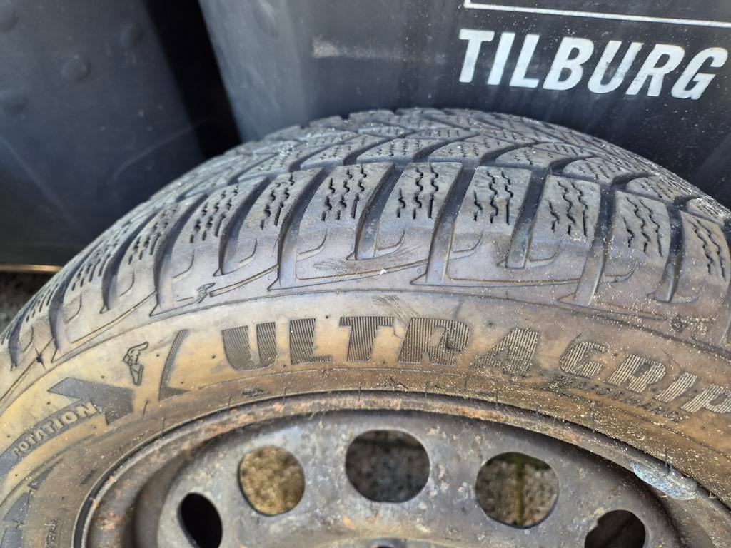 Goodyear 5x112 57.1 UltraGrip golf  touran audi a3 en nog m, Ophalen of Verzenden, Gebruikt