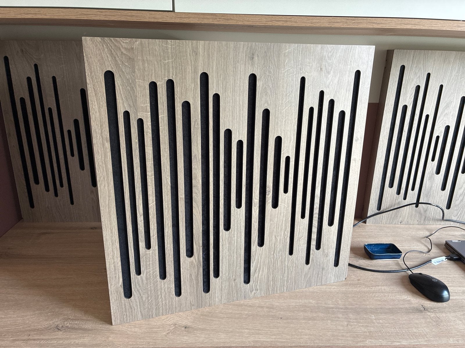 Akoestische panelen - Geluidsabsorberende wandpanelen, Ophalen of Verzenden, Zo goed als nieuw