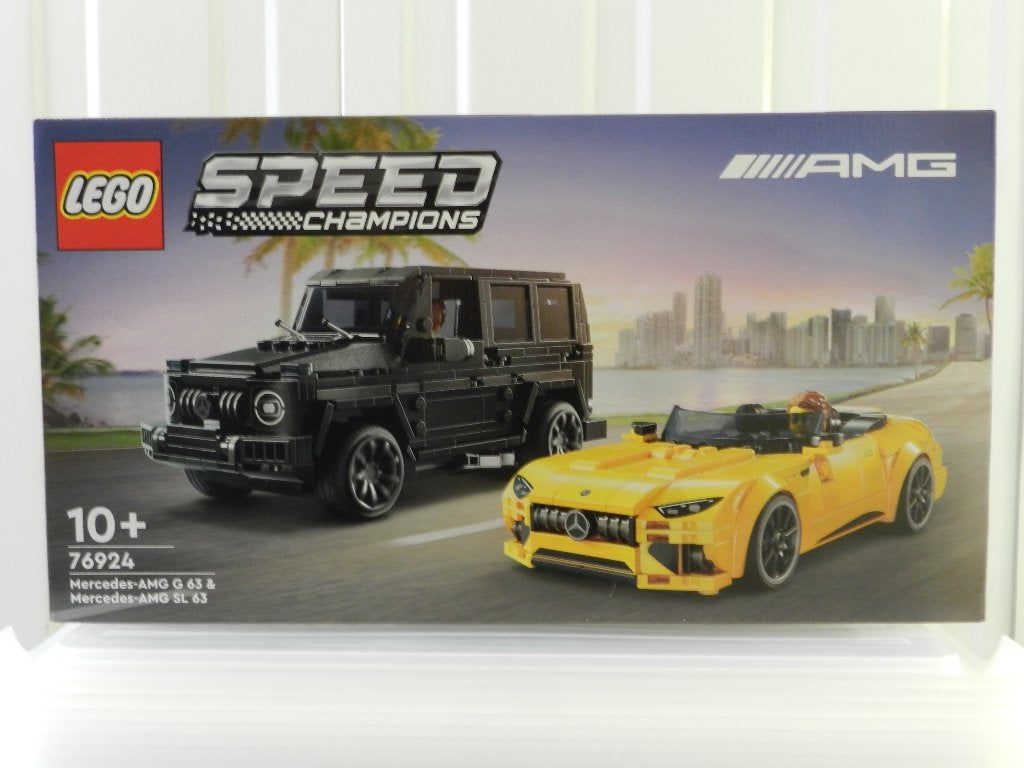 LEGO Mercedes-AMG G 63 en Mercedes-AMG SL 63 (76924), Lego, Nieuw, Compleet, Complete set