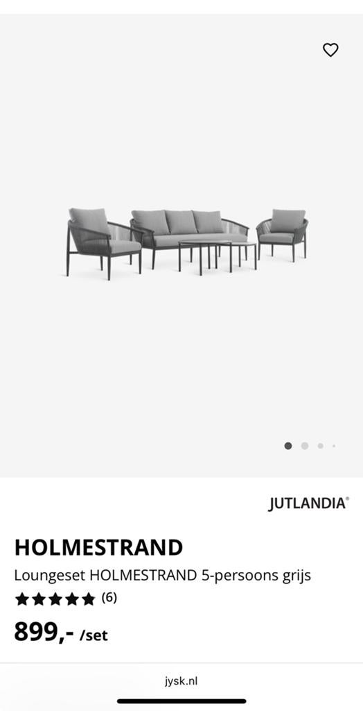Lounge set te koop-zo goed als nieuw, Ophalen of Verzenden, Nieuw