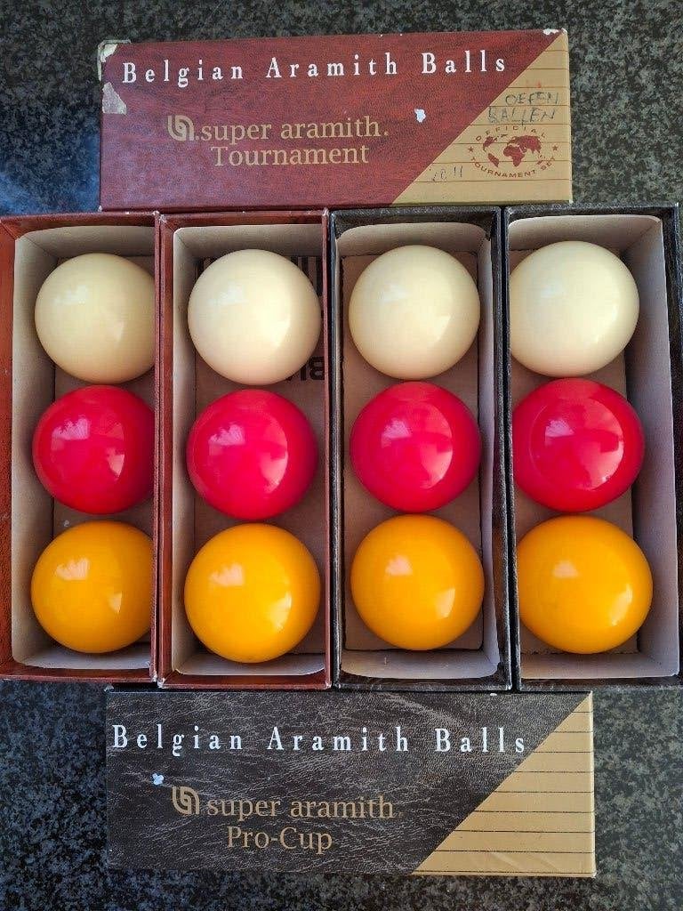 Biljartballen, Ophalen, Gebruikt, Keu of Ballen