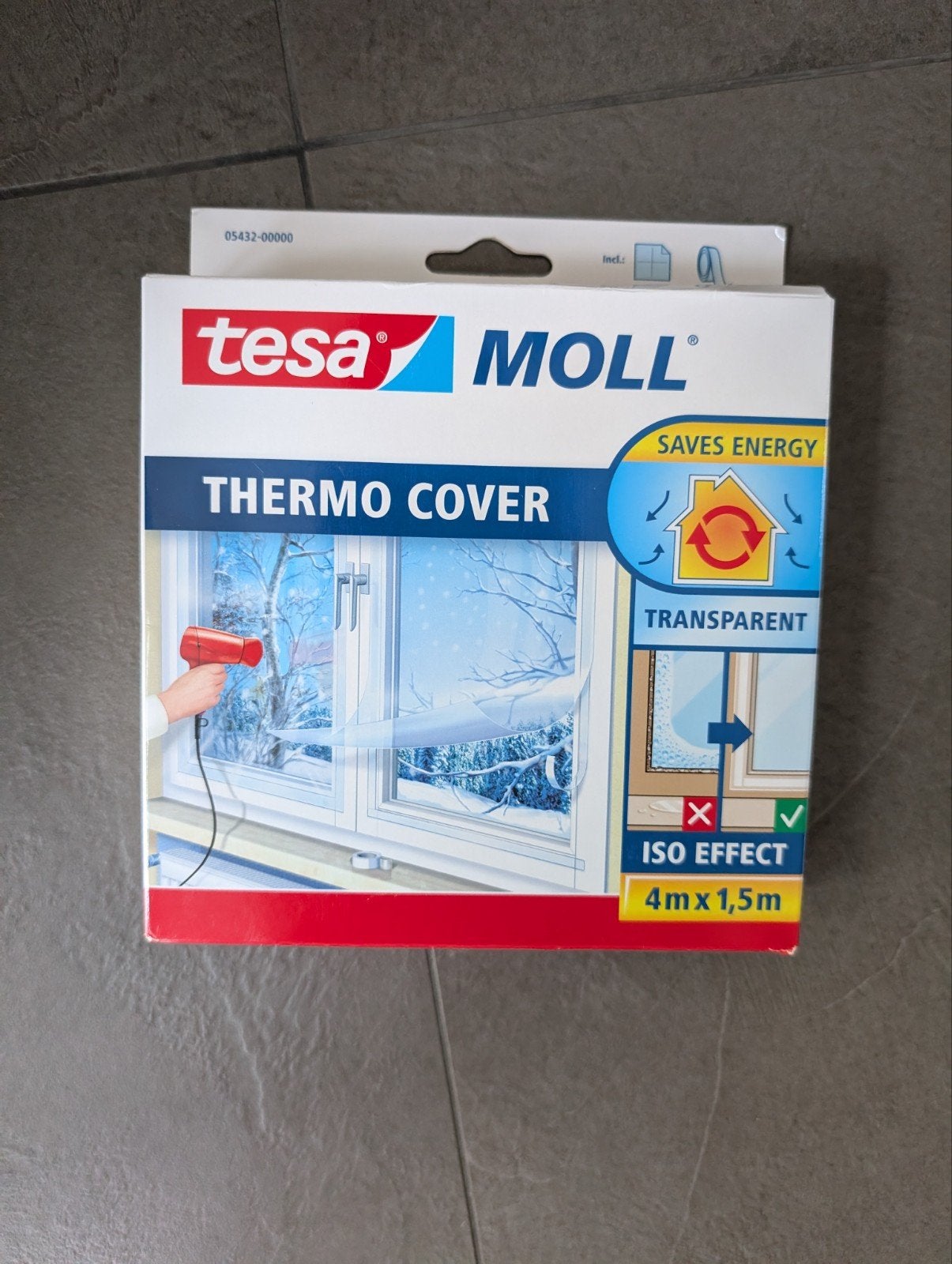 Tesa Thermo Cover Isolatiefolie - 1.7m x 1.5m (Nieuw), Doe-het-zelf en Verbouw, Minder dan 4 cm, Overige materialen, Nieuw, Ophalen of Verzenden