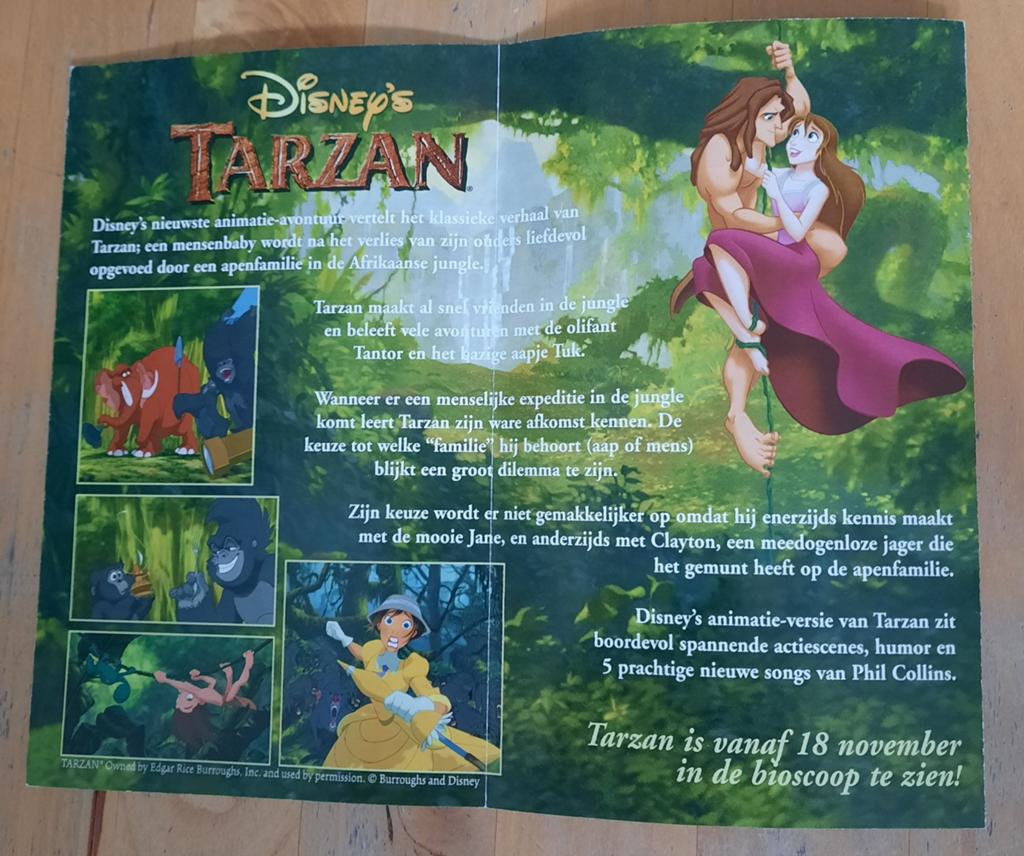 DISNEY VIDEO BEWAARBOEKJE, Ophalen of Verzenden