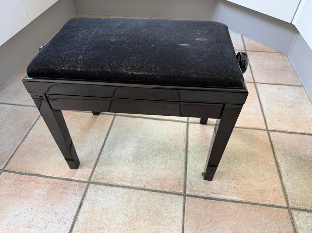 Pianokruk, Ophalen, Gebruikt, Zwart